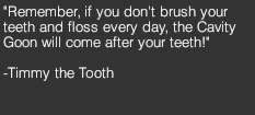 Timmy the Tooth