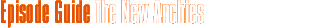 Episode Guide
